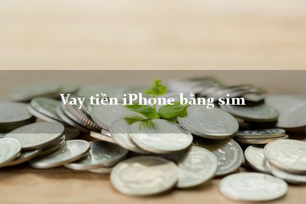 Vay tiền iPhone bằng sim Nhanh nhất